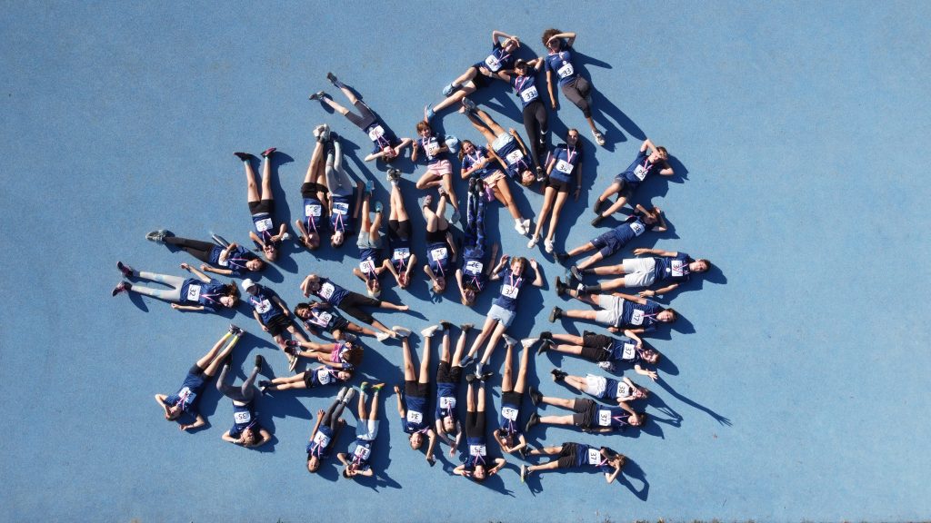 Abschlussfoto Jugendsportfest 2025 in Ibach